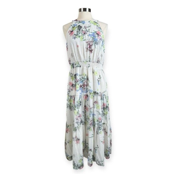 Ted Baker Kahlay Pergola Floral Maxi Dress Women Size 4 (US 8-10) Sleeveless NWT - Picture 4 of 10